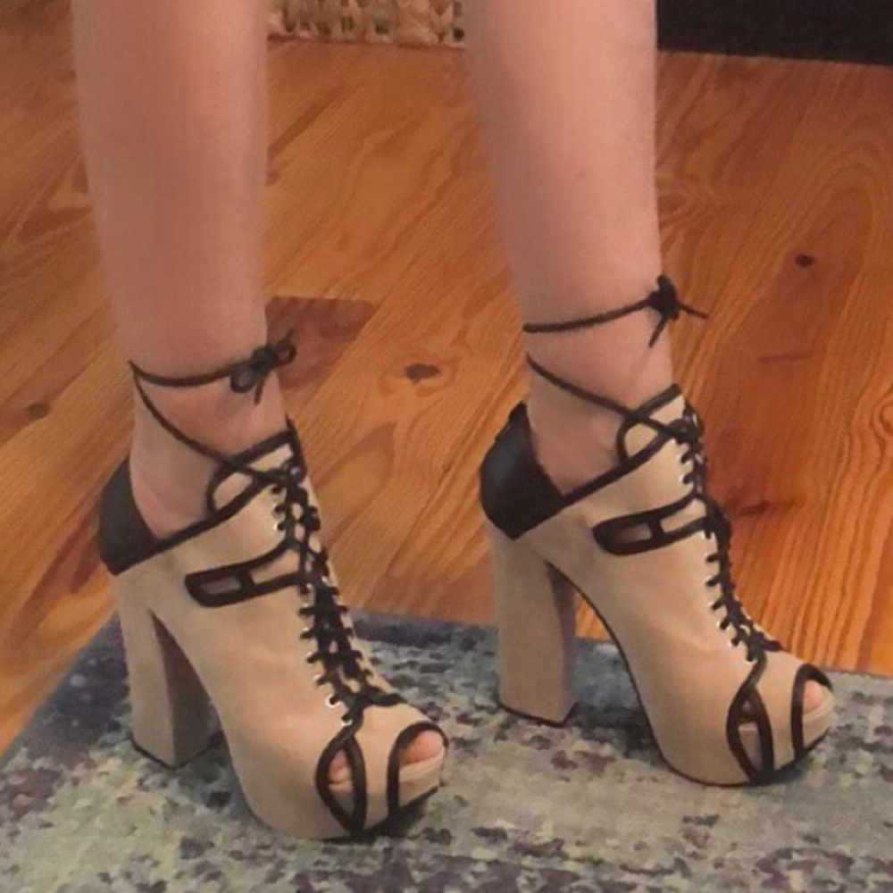 Machi high heel shoes.